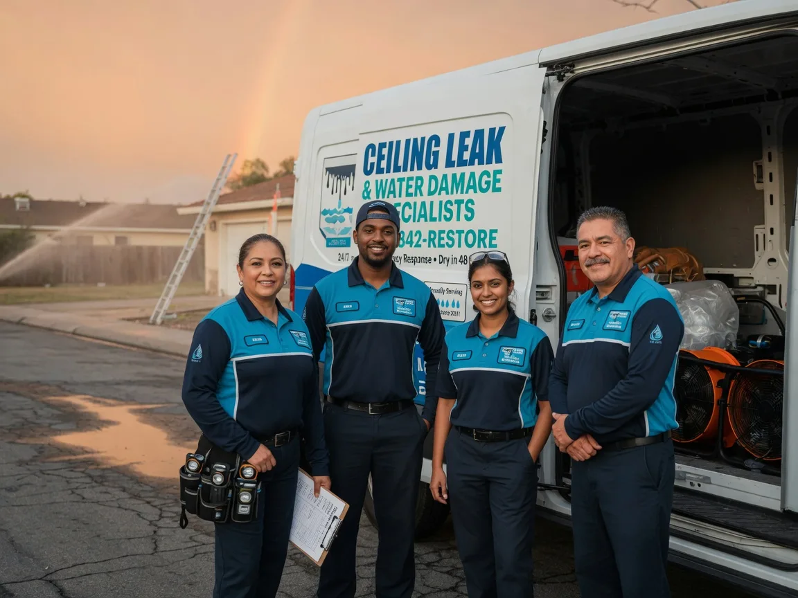 Ceiling Leak Cleanup company in Newington, NH