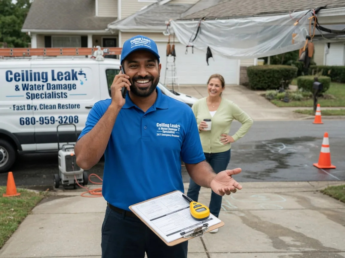 Ceiling Leak Cleanup Newington, NH FAQs
